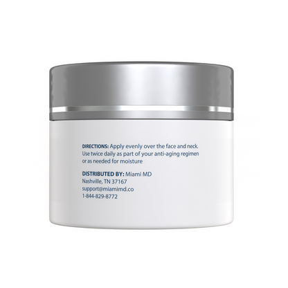 MiamiMD Age-Defying Lifting & Firming Face Cream for Women - Lift & Firm for Anti Aging, Wrinkle Reducer & Hydrating Moisturizer for Smooth, Radiant Skin, Tightening Cream for Face & Neck – 1.7oz